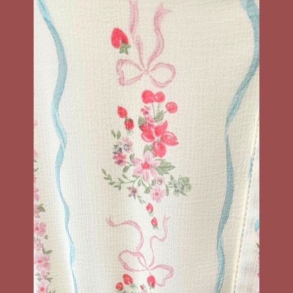 TORRID Plus Size Maxi Ruffle Floral Chiffon Dress - Picture 9 of 16